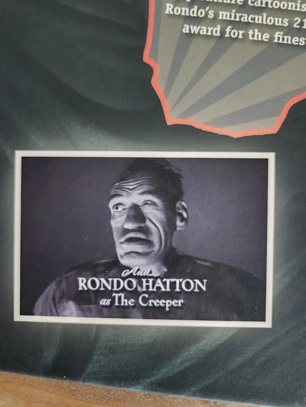 Rondo Hatton Beauty Within the Brute Hardcover 2019 Horror Film Biography